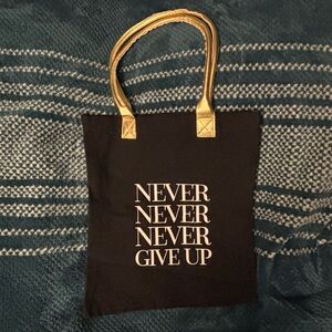 Teresa Collins Tote Bag with Motivational Quote